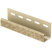 J-планка Ю-ПЛАСТ Стоун-Хаус (Stone House) S-Lock Таганай Речной