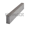 Steingot Бордюр Садовый 1000*200*80 Пепельный гранит (Fumo Bello)