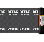 Гидроизоляционная плёнка/подкладочный ковёр DELTA ROOF, 1,5х50, 75м²