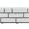 Панель Ю-ПЛАСТ Стоун-Хаус Кирпич Белый с декорированным швом