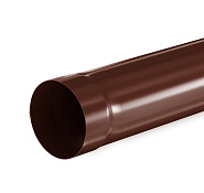 Труба водосточная Aquasystem Комфорт 3000 мм D 90 RAL8017 PE