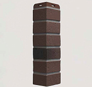 Угол фасадной панели Docke PREMIUM BERG коричневый