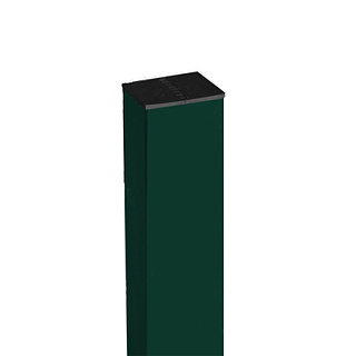 Столб с заглушкой Grand Line 60x40x1,4x2500 RAL 6005 (зеленый)