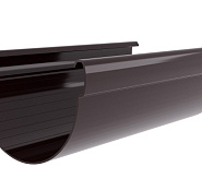 Желоб Grand Line Дизайн 135/90 ПВХ 3м коричневый (RR 32)