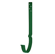 Аквасистем крюк желоба удлиненный L-220 d=125 Pural (RAL6005) зеленый