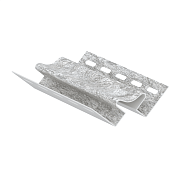 Внутренний угол Ю-ПЛАСТ Стоун-Хаус (Stone House) Сланец Светло-серый