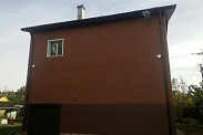 Облицовка фасадными панелями (Кобрино)