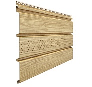 Döcke LUX Т4 Софит с центральной перфорацией (Зрелый каштан)