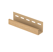 J-планка (J-trim) Ю-ПЛАСТ Timberblock "Пихта" Алтайская (р)