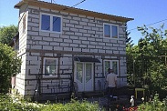 Монтаж металлочерепицы и облицовка фасада в дер. Мшинская