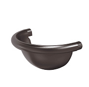 Заглушка универсальная полукруглая PU, 125/90 RR32
