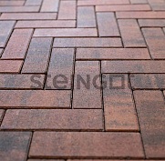 Steingot Тротуарная плитка Паркет Клинкер (Klinker) 60 мм